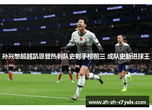 孙兴慜超越凯恩登热刺队史射手榜前三 成队史新进球王